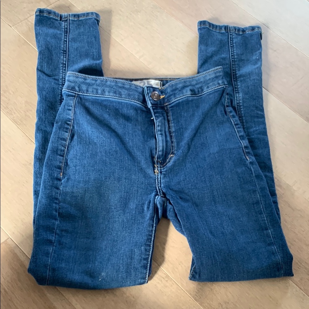 Free People Skinny Jeans Women's Blue Jeans